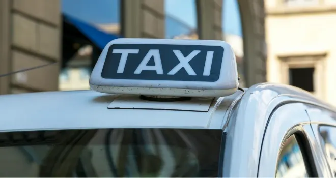A taxi